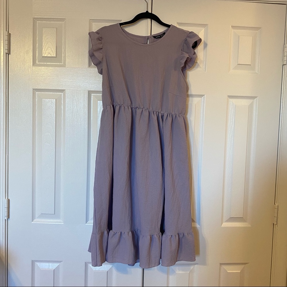 Purple Maternity Dress, Size XL